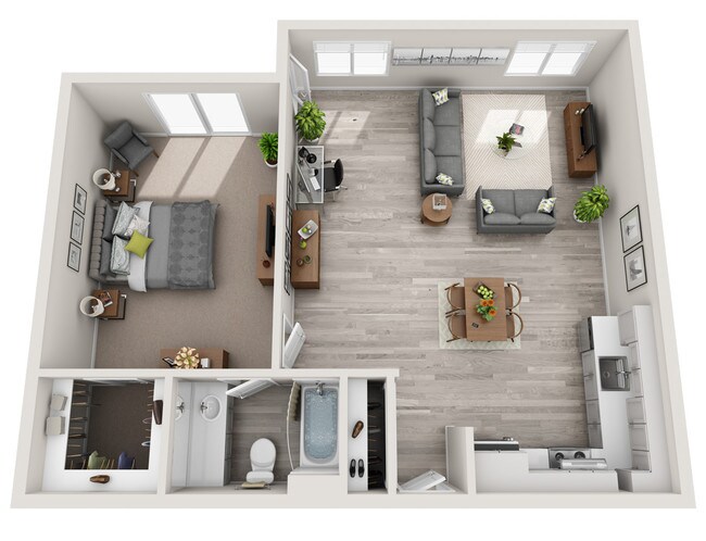 Unit E304 E304 floor plan